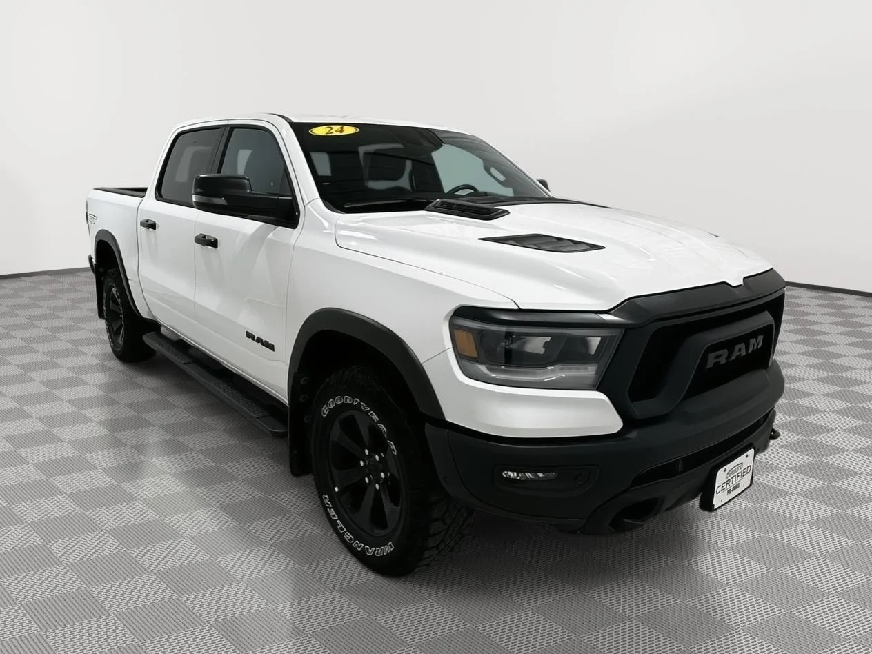 Used 2024 Bright White Ram Rebel image 7