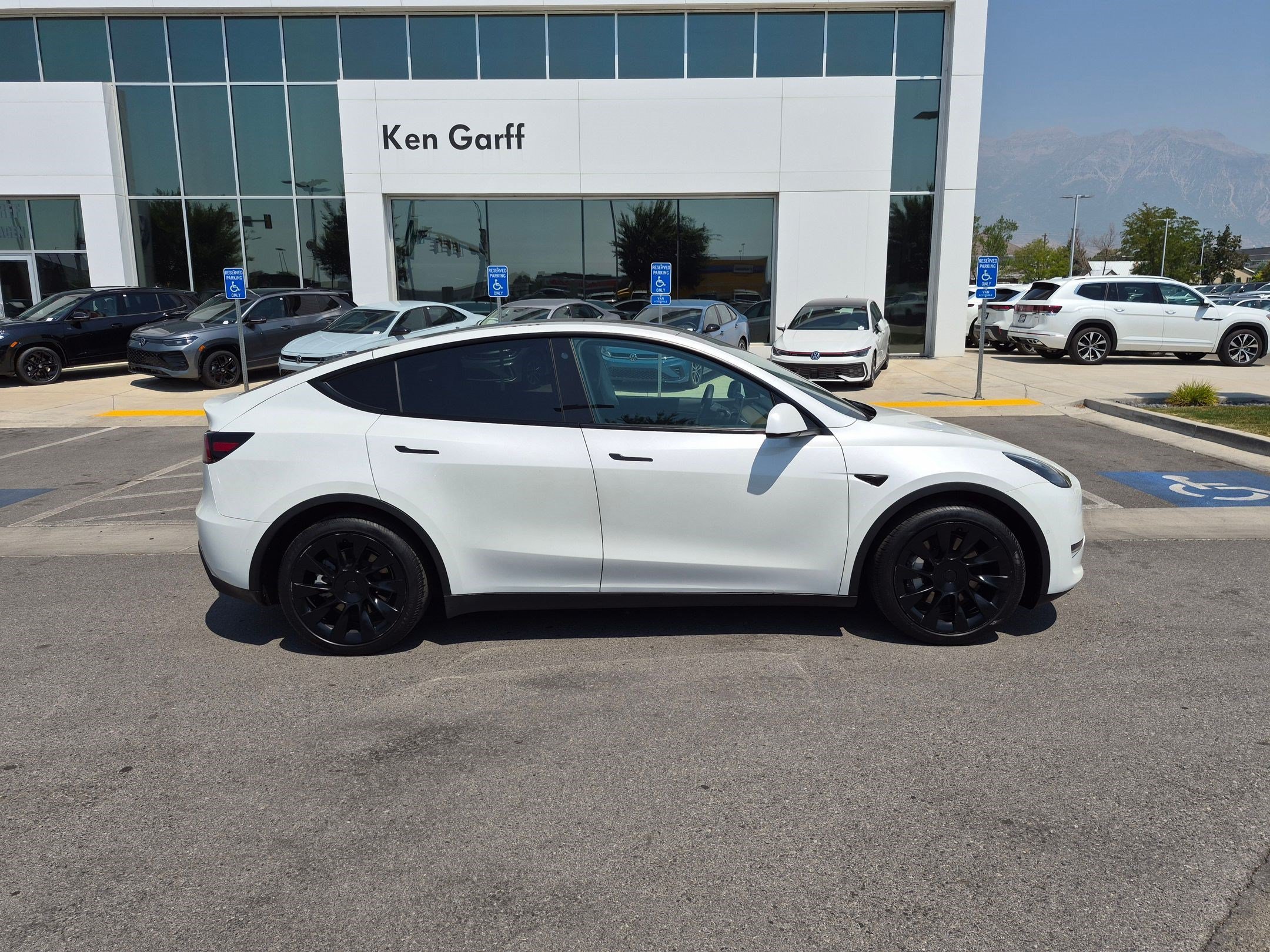 Certified 2021 Tesla Model Y Long Range with VIN 5YJYGAEE2MF250985 for sale in Orem, UT