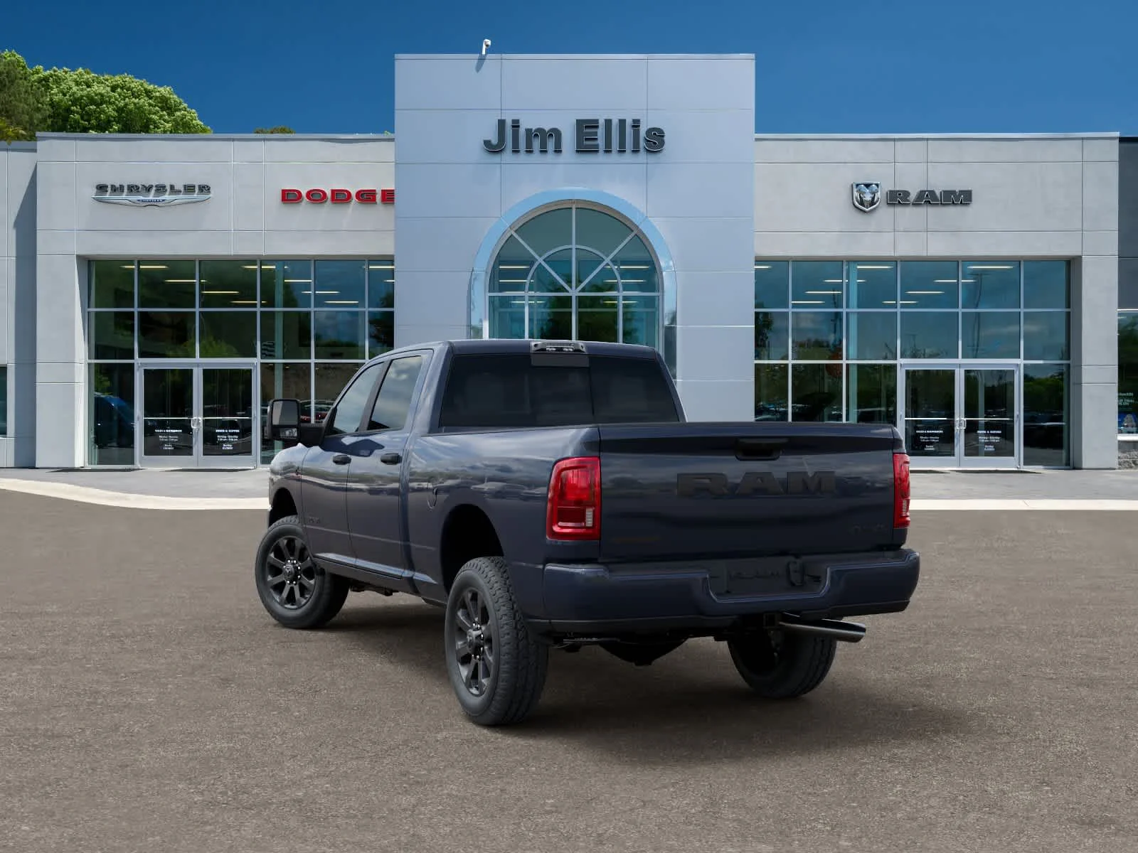 New 2026 Forged Blue Metallic RAM Big Horn image 3