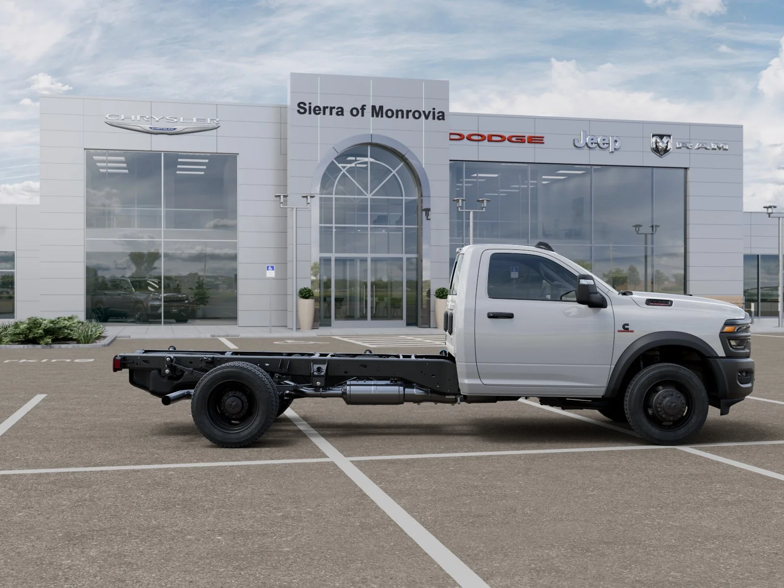 New 2026 Bright White Clear-Coat Exterior Paint RAM Tradesman image 47