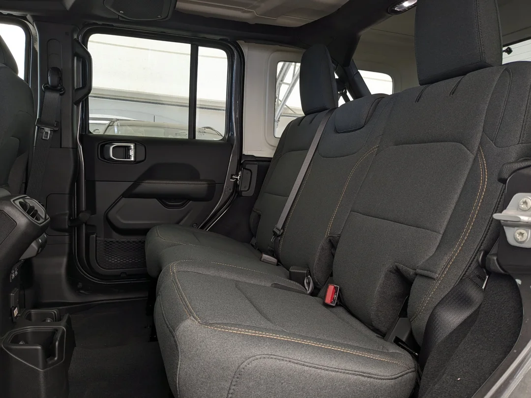 New 2026 Grey Jeep Sahara - - 4x4 - Body- Color Top - Side Steps - 2.0L Turbo - Remote Start & More! image 25