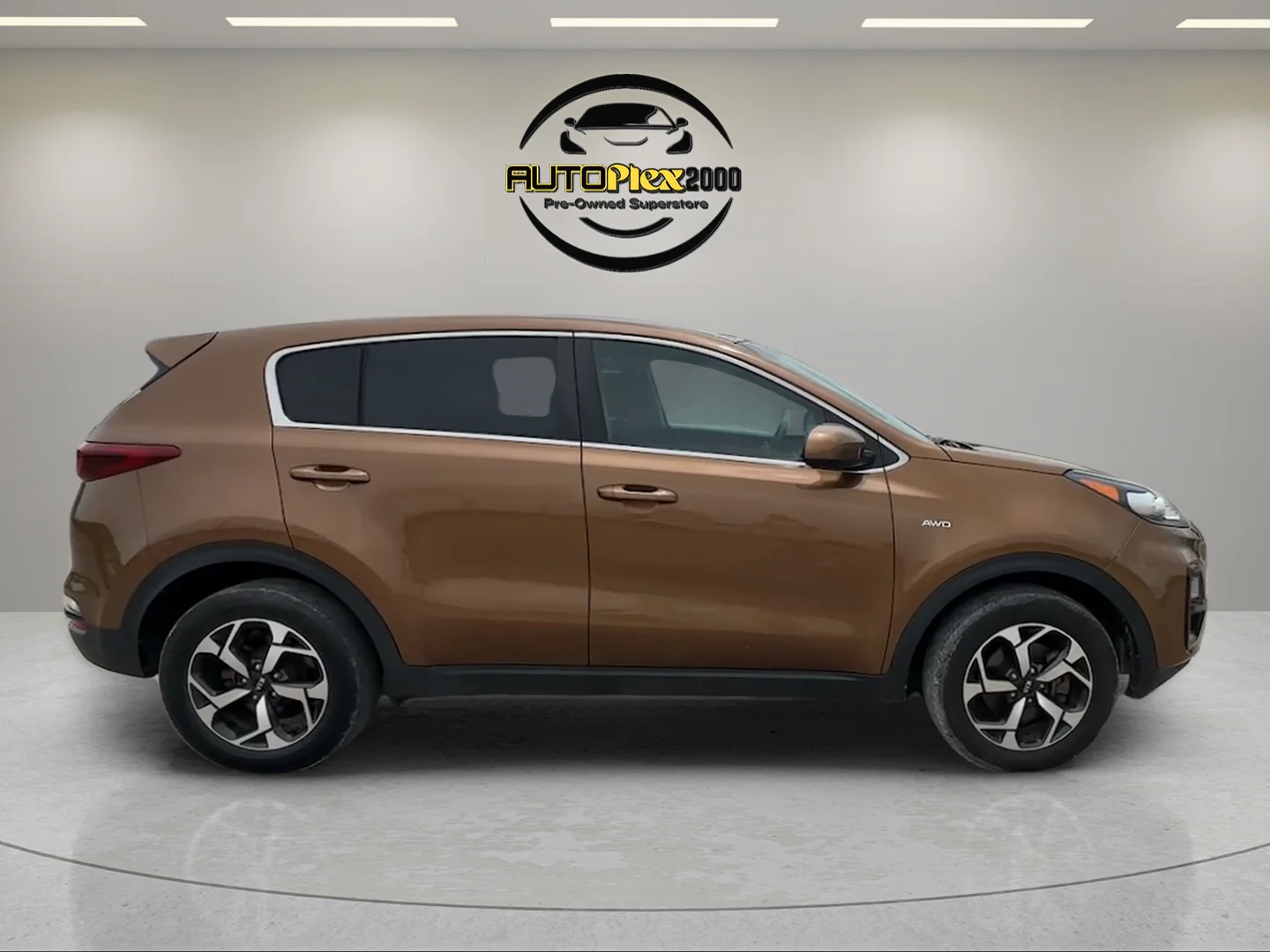 Used 2021 Brown Kia LX image 8