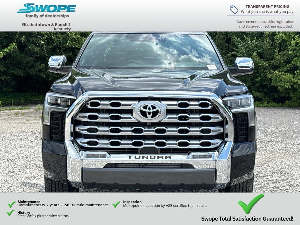 New 2026 Midnight Black Metallic Toyota 1794 Edition image 8