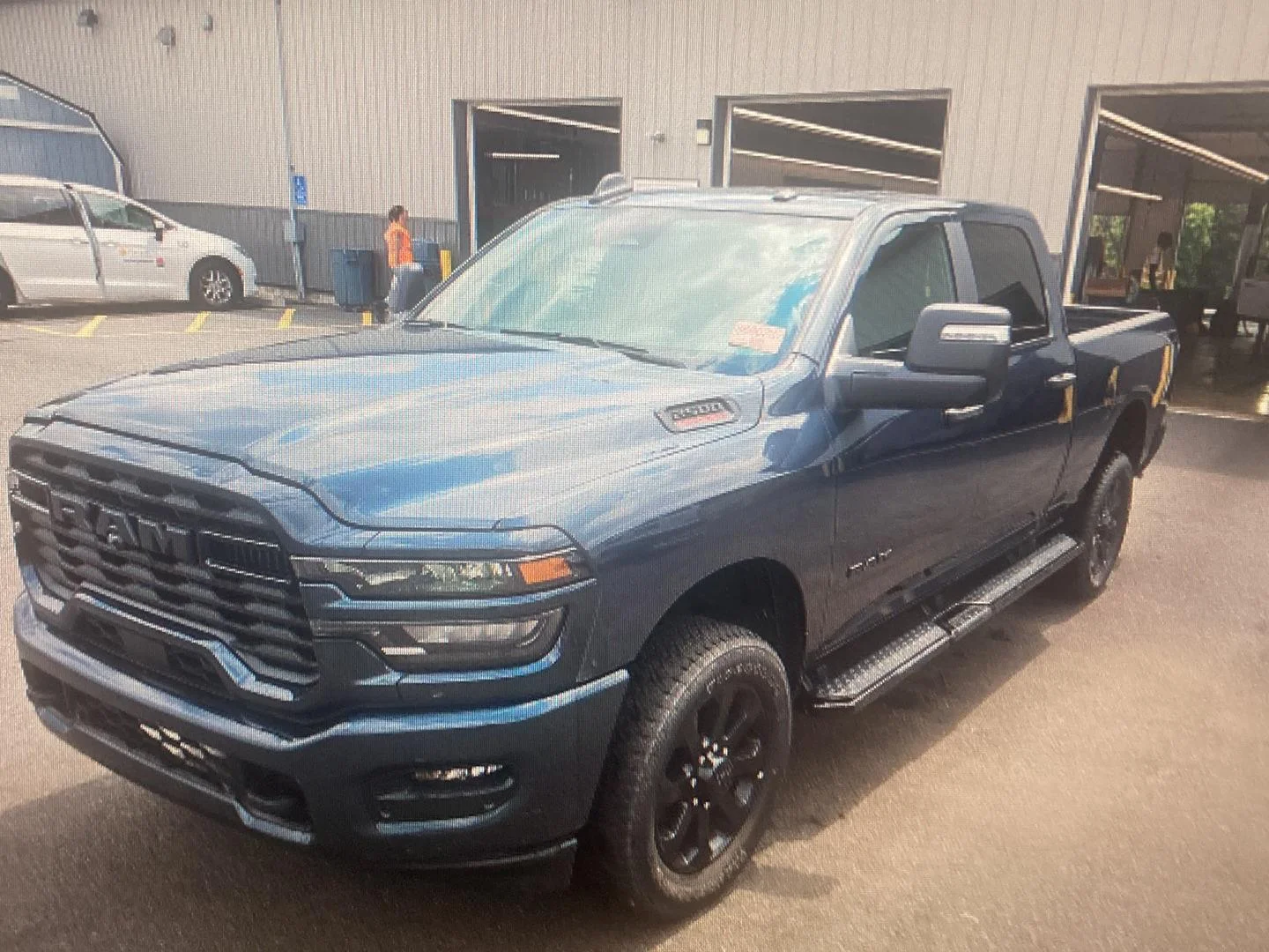 Used 2025 Forged Blue Metallic Ram Big Horn image 4