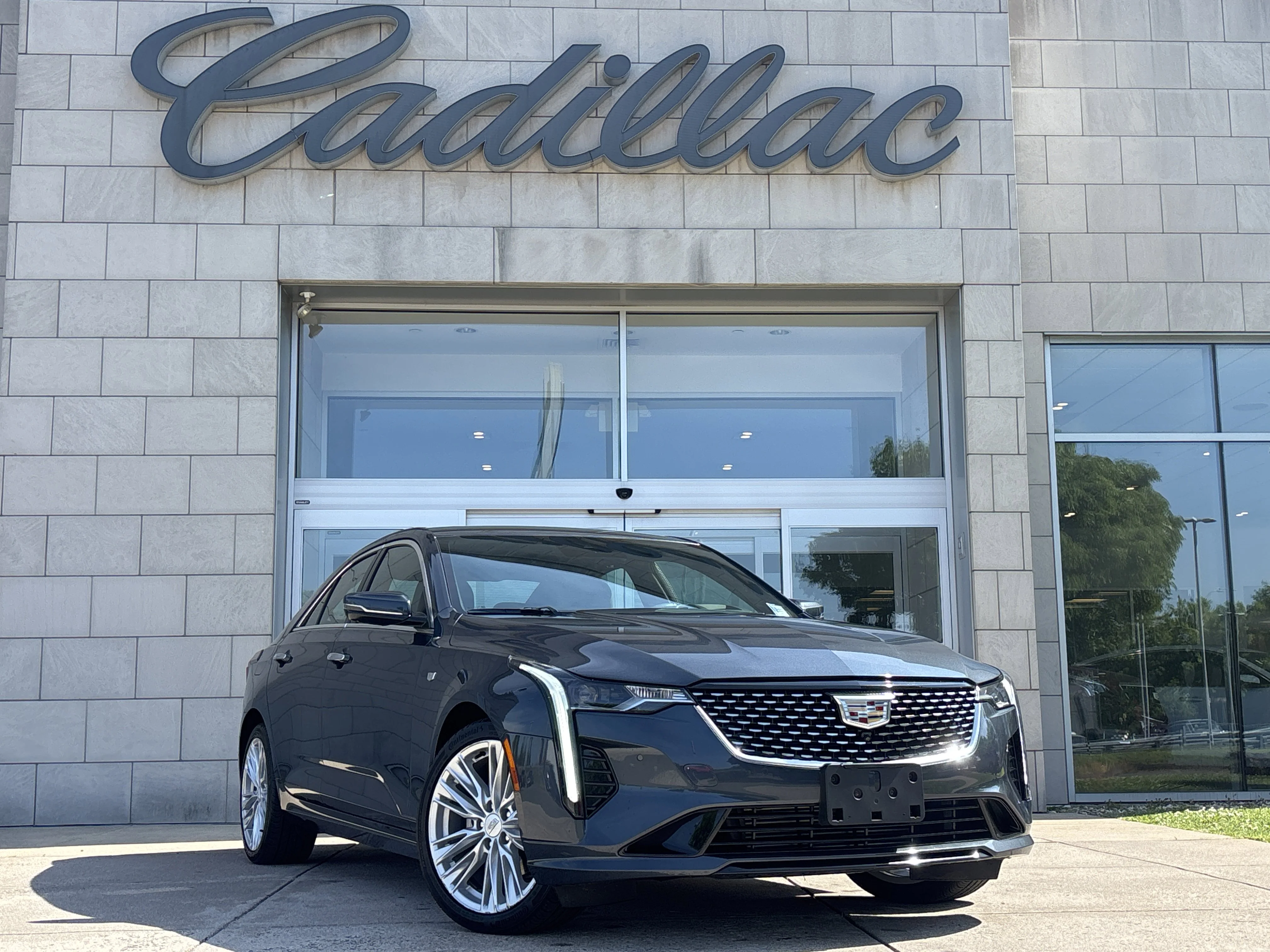 Used 2025 Deep Space Metallic Cadillac Premium Luxury image 1
