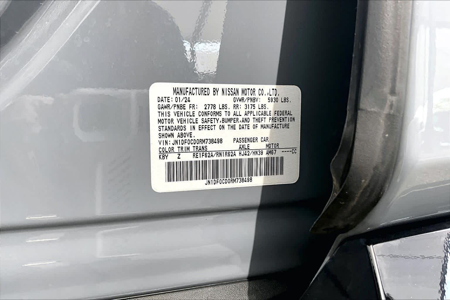Used 2024 Boulder Gray Pearl Nissan PLATINUM+ image 33