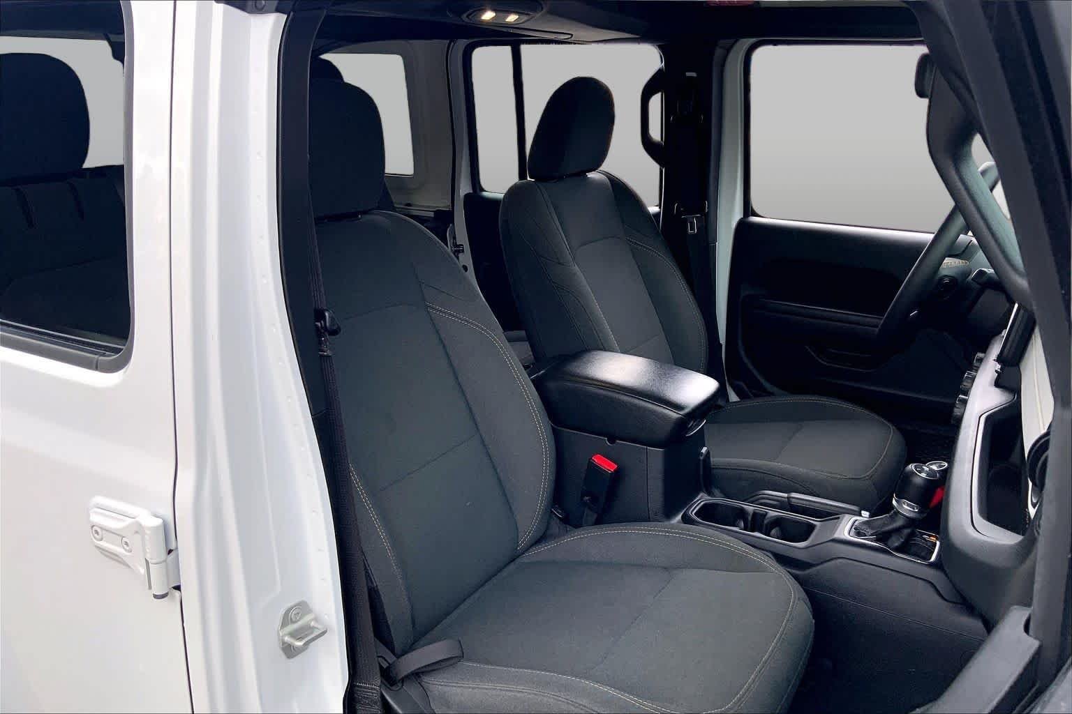 Used 2024 Bright White Clearcoat Jeep Willys image 9