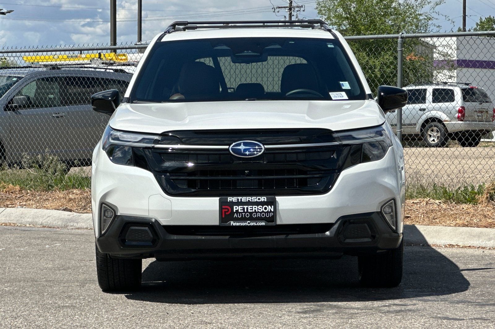 Used 2025 White Subaru Touring image 9