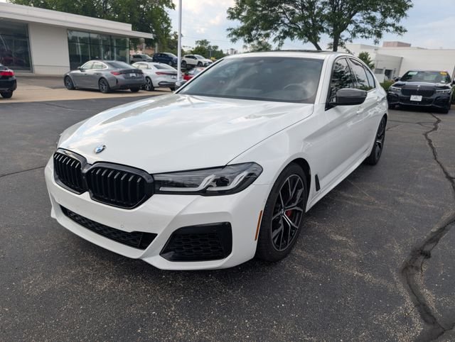 Certified Used 2023 Alpine White BMW M550i xDrive image 11