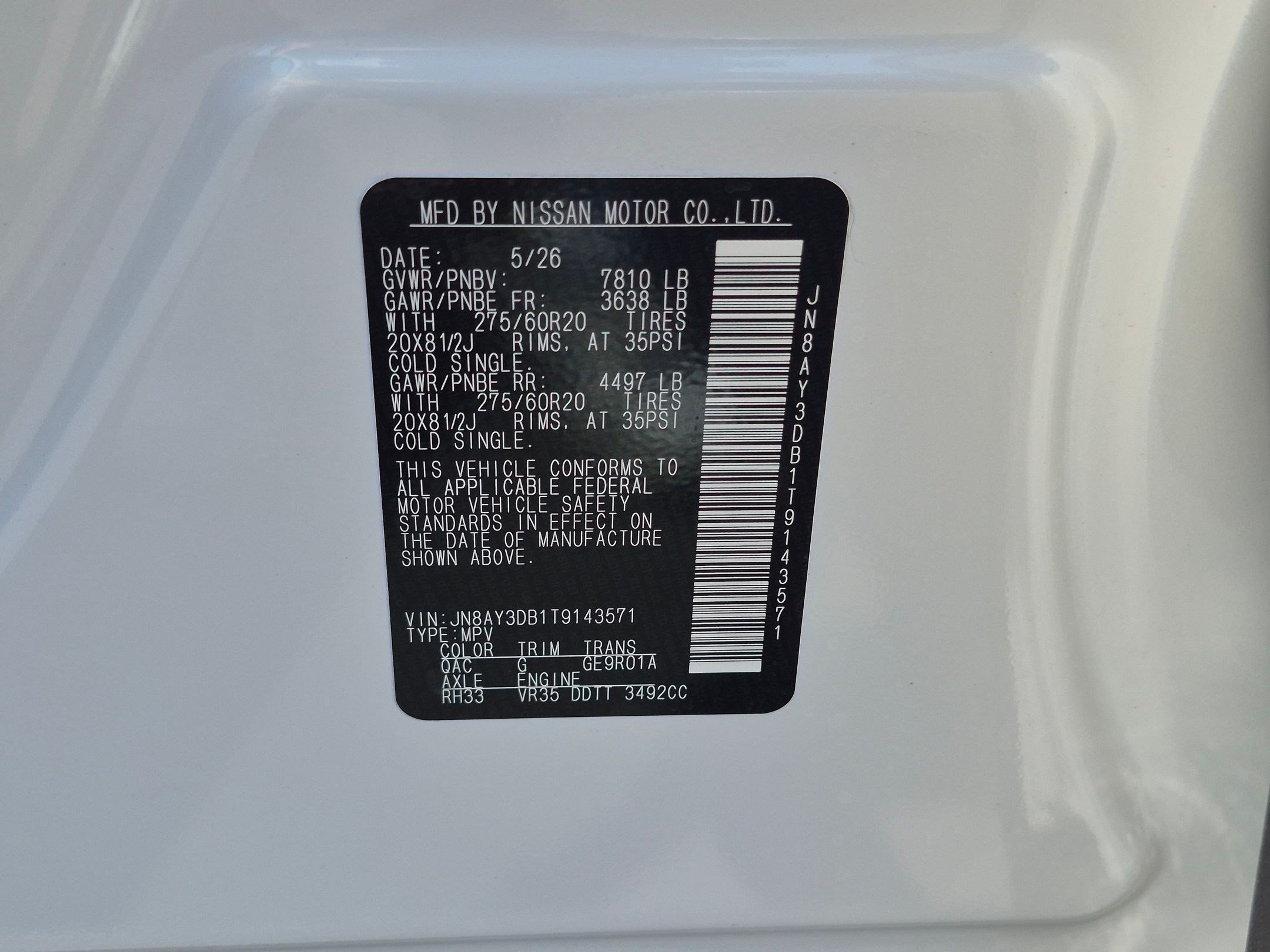 New 2026 Aspen White Tricoat Nissan PRO-4X image 17