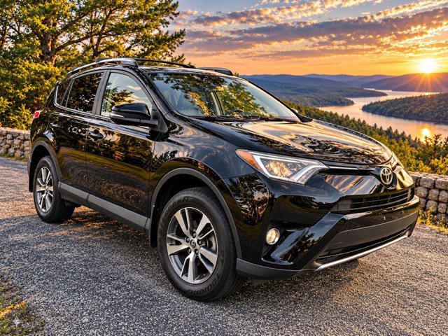 Used 2018 Black Toyota XLE image 1