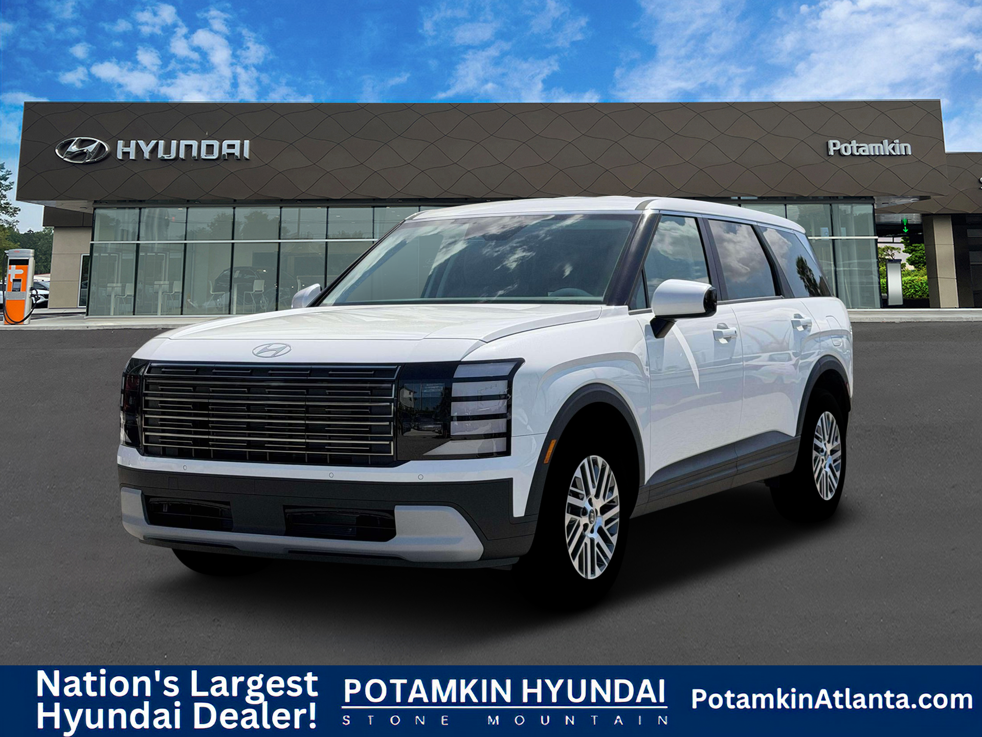 New 2026 Creamy White Pearl Hyundai SE image 1