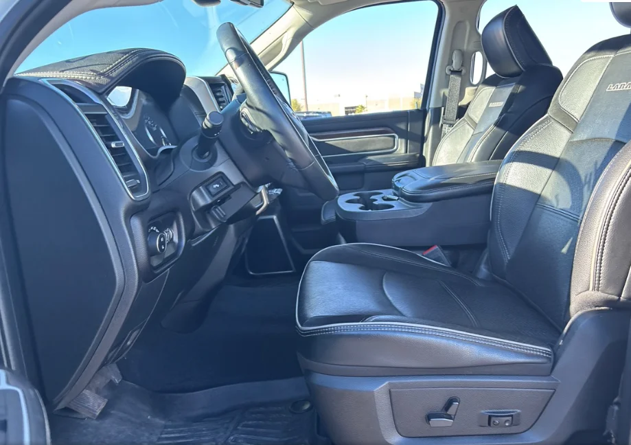 Used 2023 Bright White Clearcoat Ram Laramie image 5