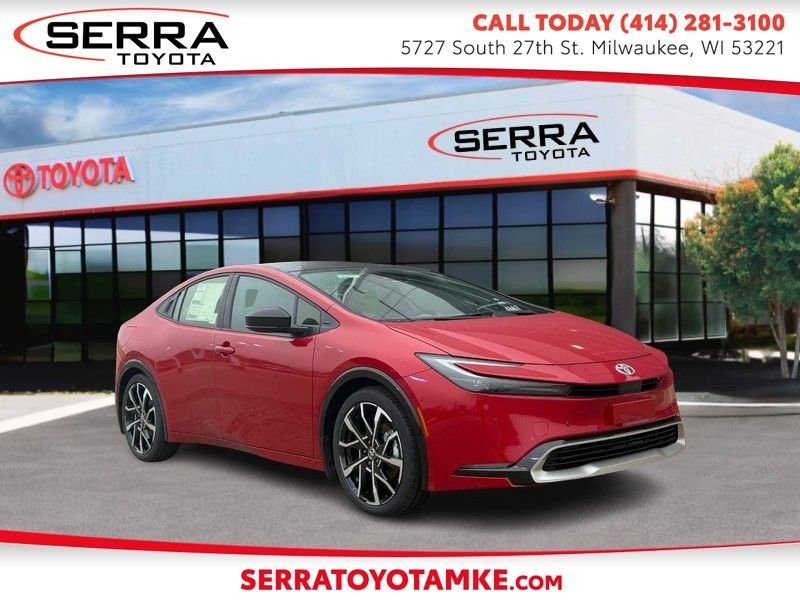 Supersonic Red 2026 Toyota Prius Plug-In Hybrid XSE Premium FWD Hatchback Front-Wheel Drive