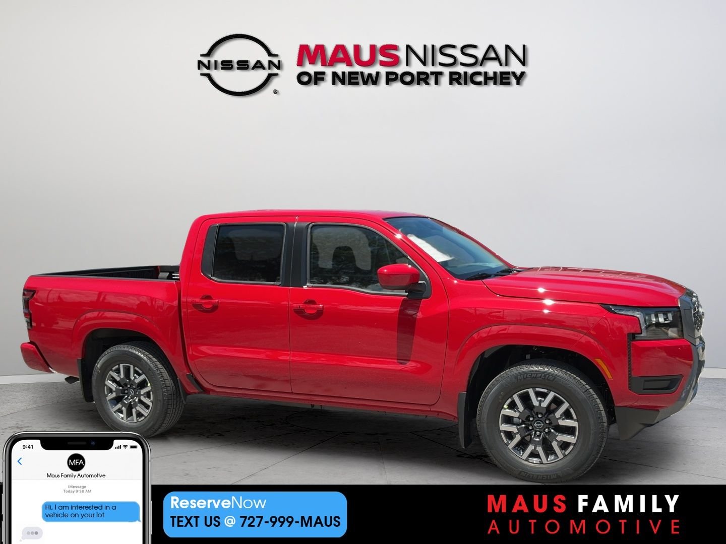 New 2026 Red Nissan SV image 1