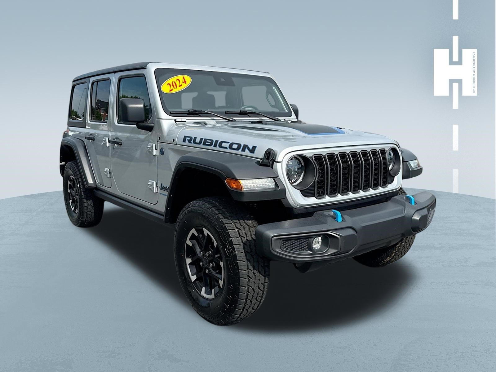 Certified Used 2024 Silver Zynith Clearcoat Jeep Rubicon image 1