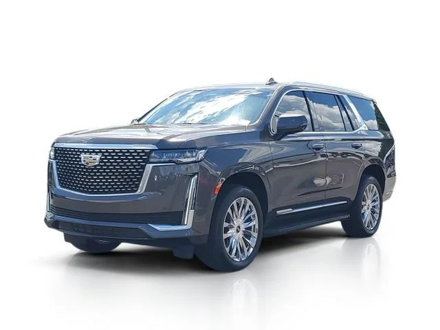 Used 2021 DARK MOCHA METALLIC Cadillac Premium Luxury image 3