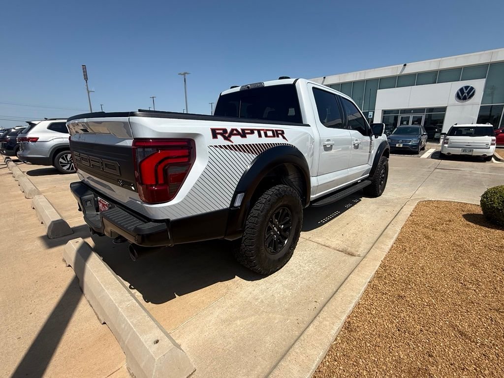 Used 2025 White Metallic Ford Raptor image 5