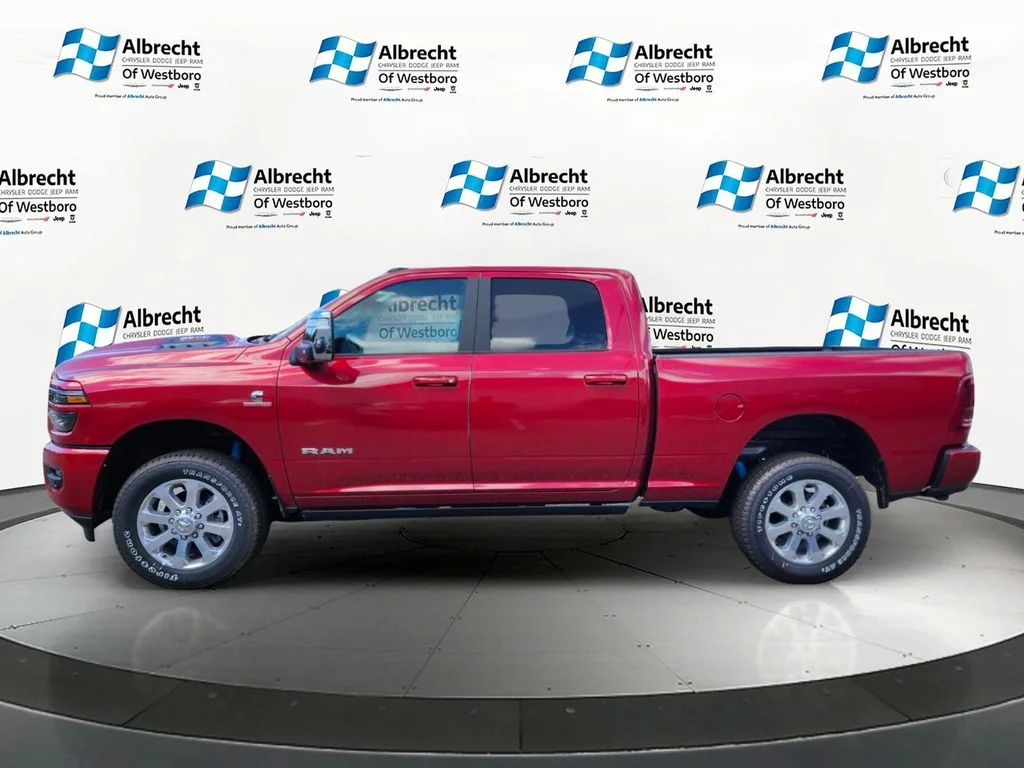 New 2026 Molten Red Pearl-Coat Exterior Paint RAM Laramie image 2