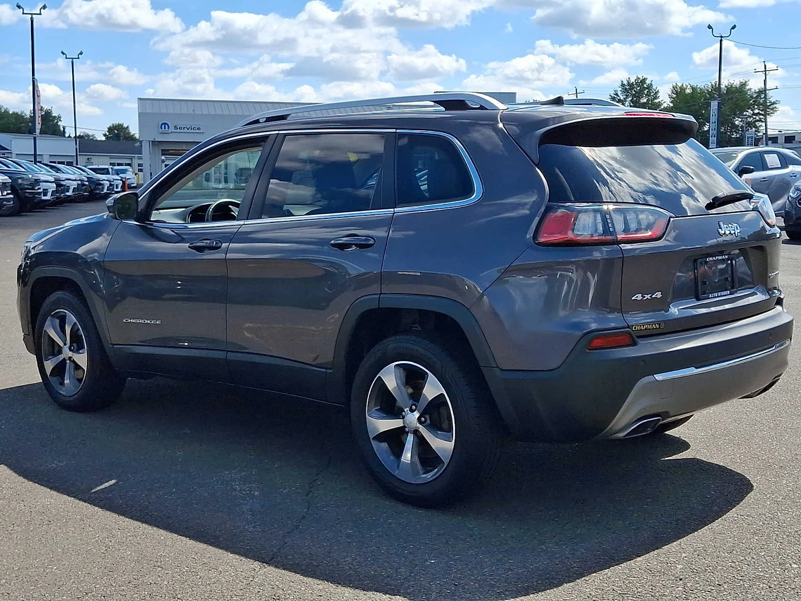 Used 2019 Granite Crystal Clearcoat Metallic Jeep Limited image 4