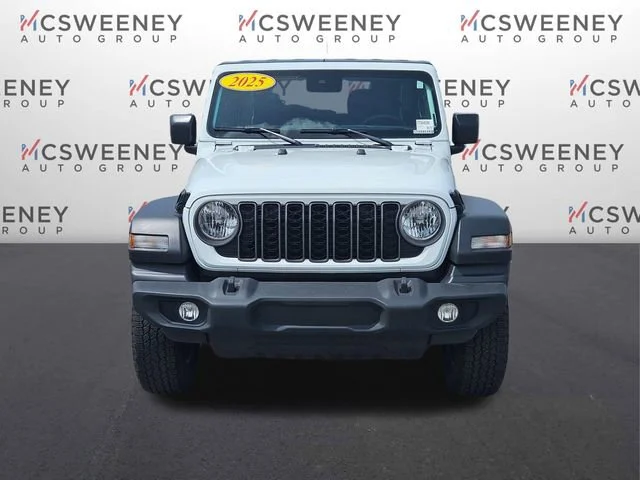 Used 2025 White Jeep Sport S image 8