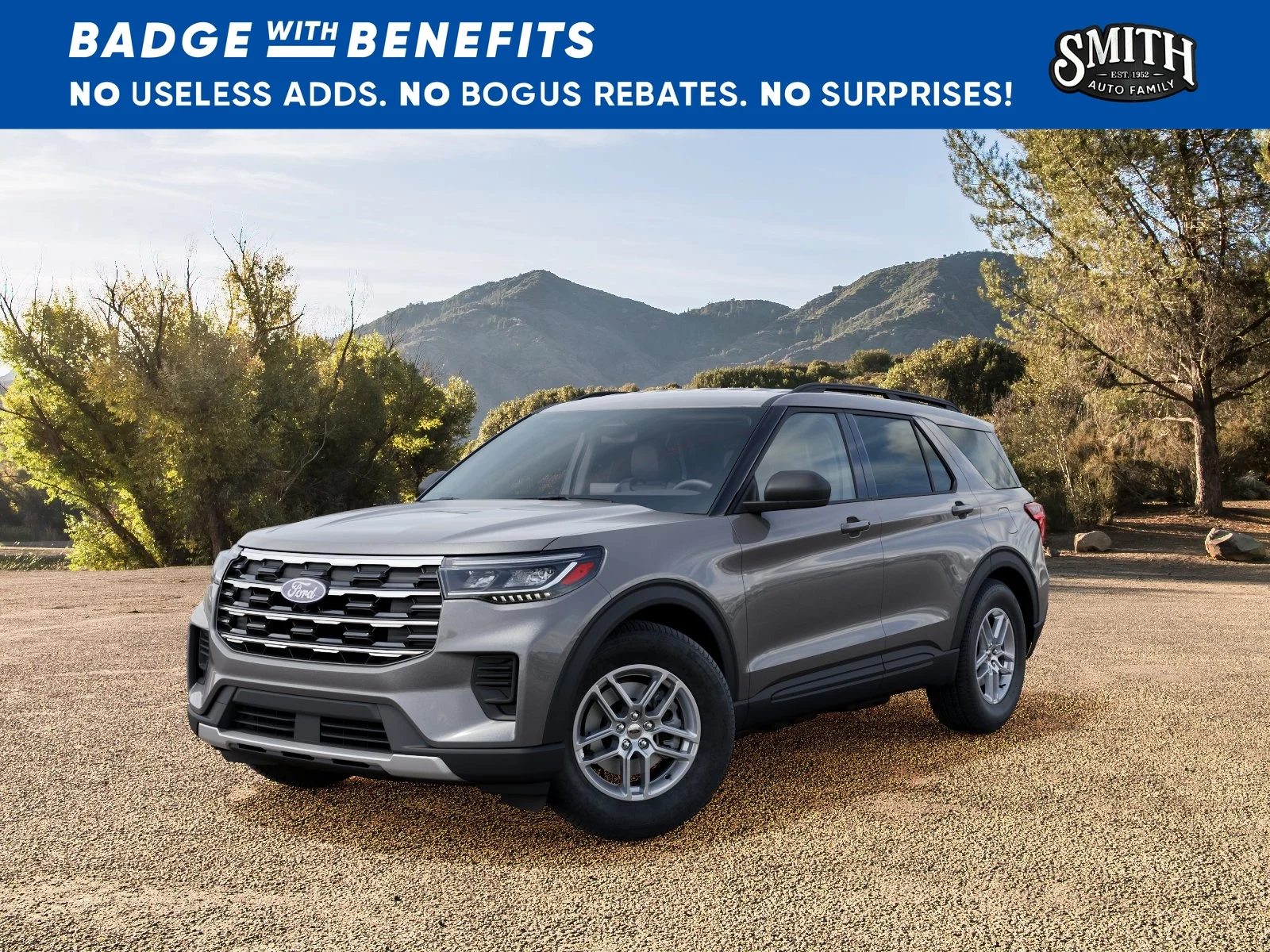 New 2027 Carbonized Gray Metallic Ford Active image 3