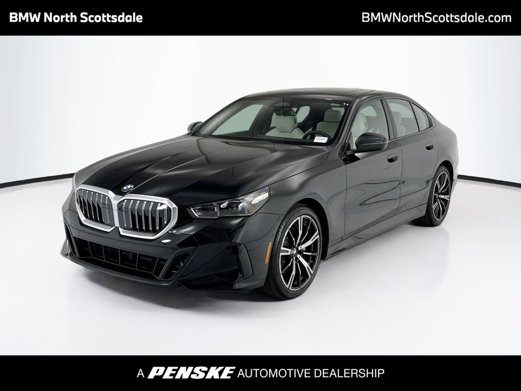 New 2027 Black Sapphire Metallic BMW 530i image 1