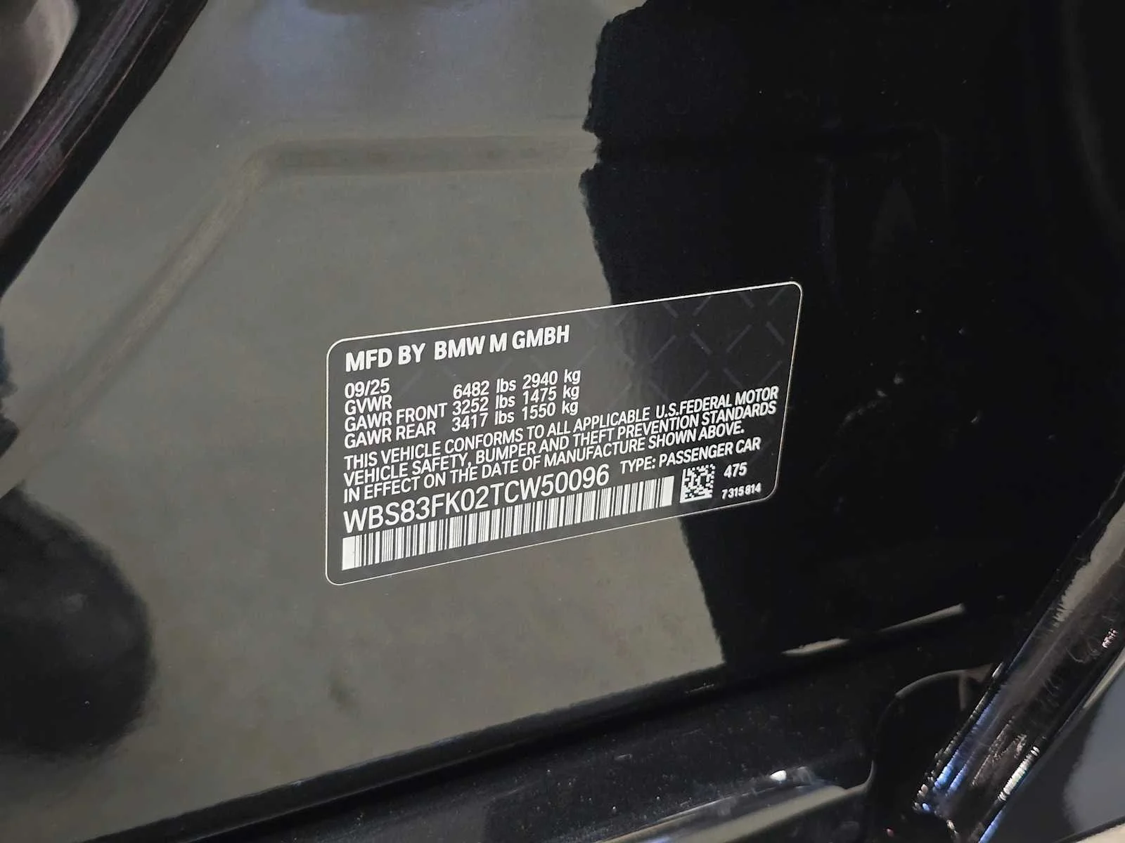 Used 2026 Black Sapphire Metallic BMW  image 31