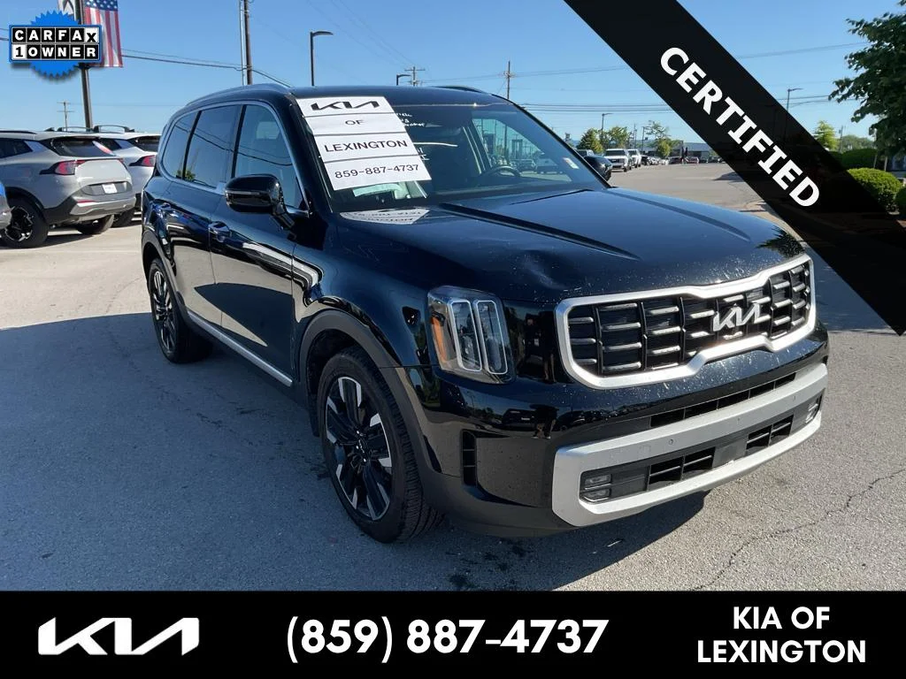 Used 2024 Ebony Black Kia SX image 1