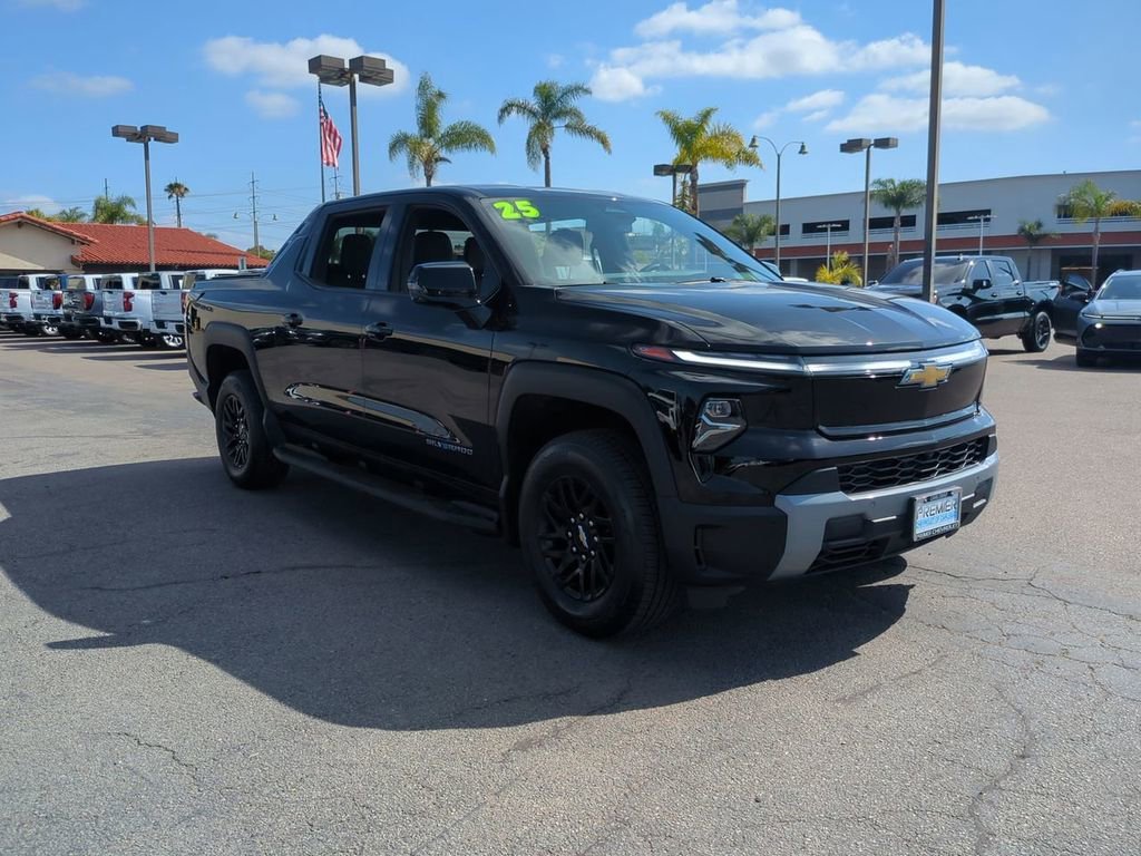 Used 2025 Chevrolet Silverado EV LT with VIN 1GC10ZED3SU410954 for sale in Carlsbad, CA