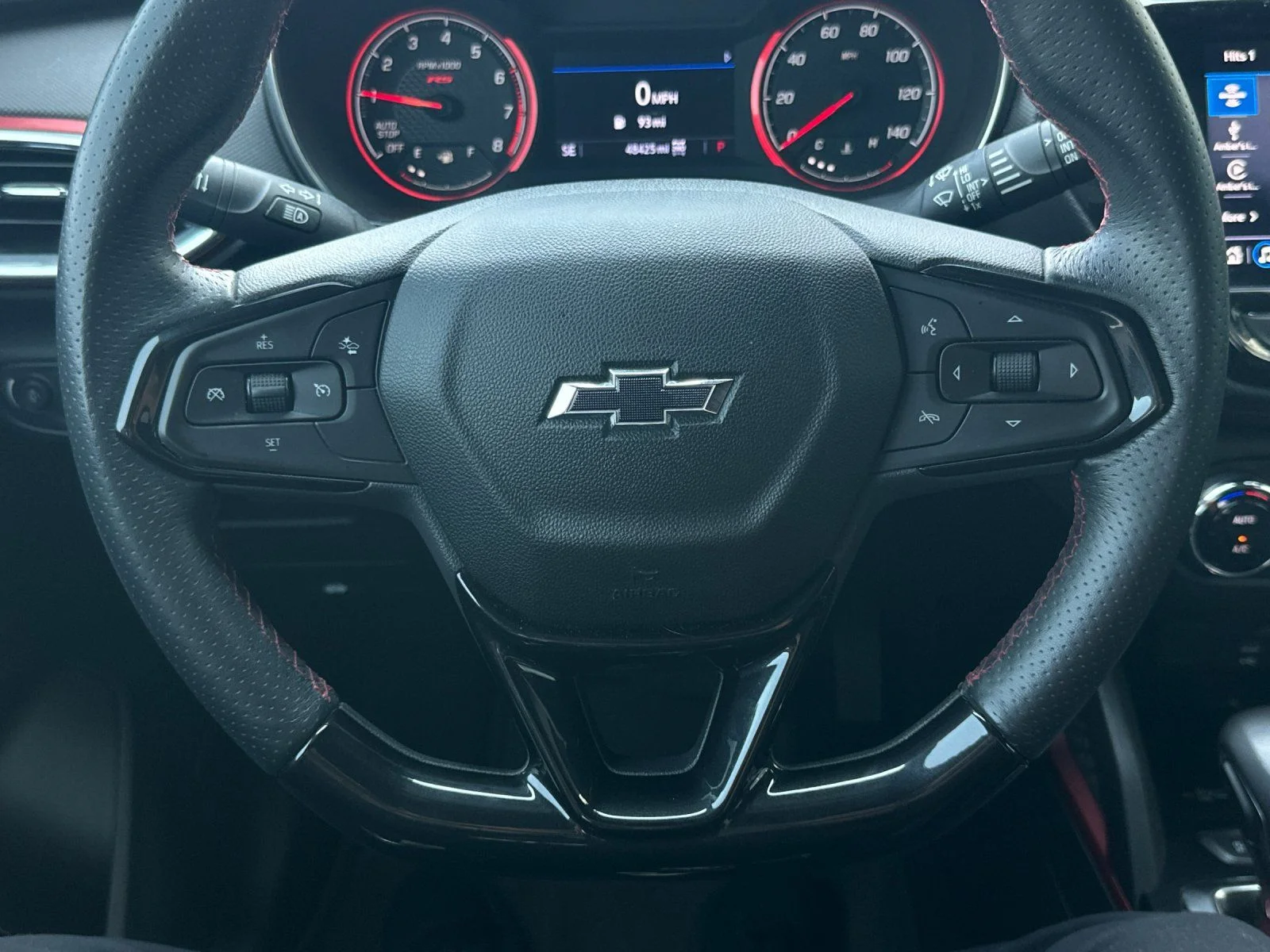 Used 2021 Scarlet Red Metallic Chevrolet RS image 21