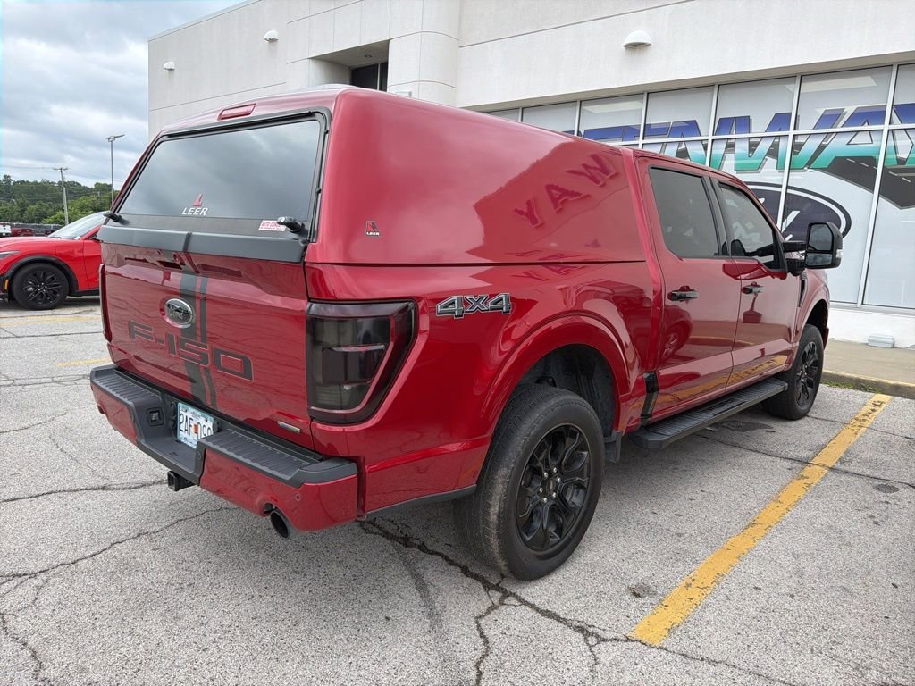 Used 2022 Red Metallic Ford LARIAT image 4