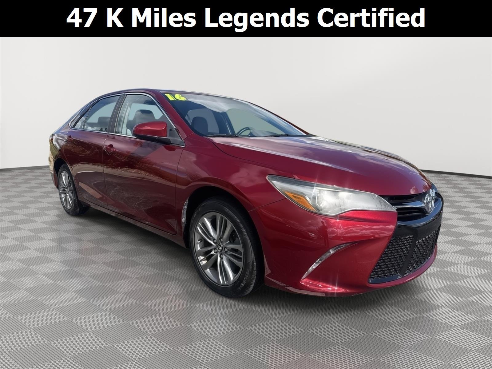 Certified Used 2016 Ruby Flare Pearl Toyota XLE image 1