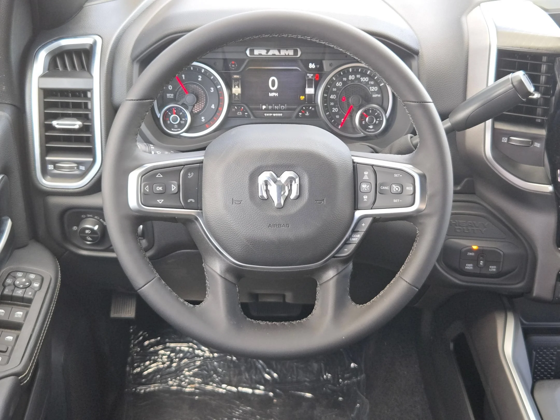 New 2026 Granite Crystal Metallic Clearcoat RAM Big Horn image 17