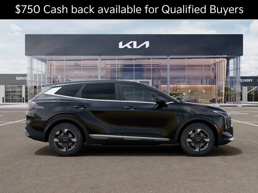 New 2026 Ebony Black Kia LX image 7
