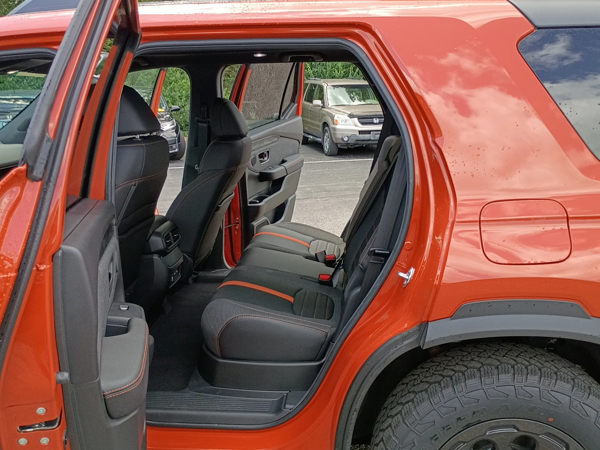 Certified Used 2026 Sunset Orange II Honda TrailSport Blackout image 13