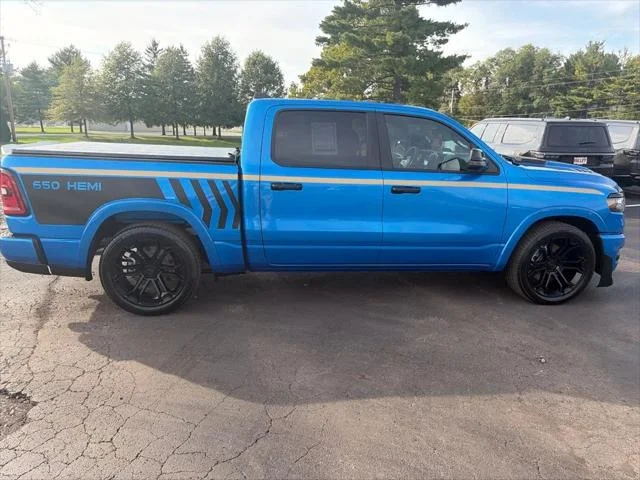 New 2026 Hydro Blue Pearl-Coat Exterior Paint RAM BIG HORN image 9
