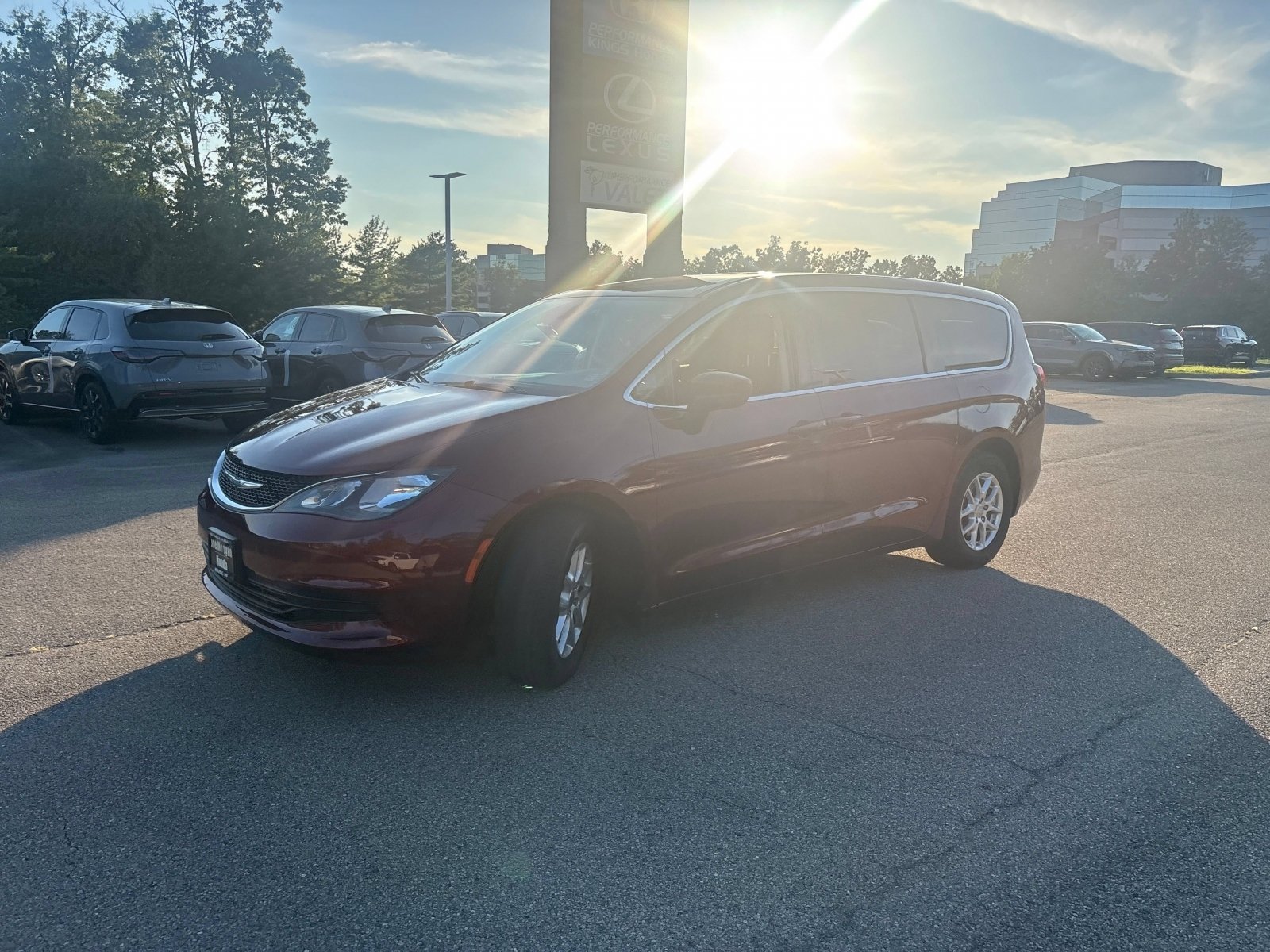 Used 2017 Velvet Red Pearlcoat Chrysler Touring image 11