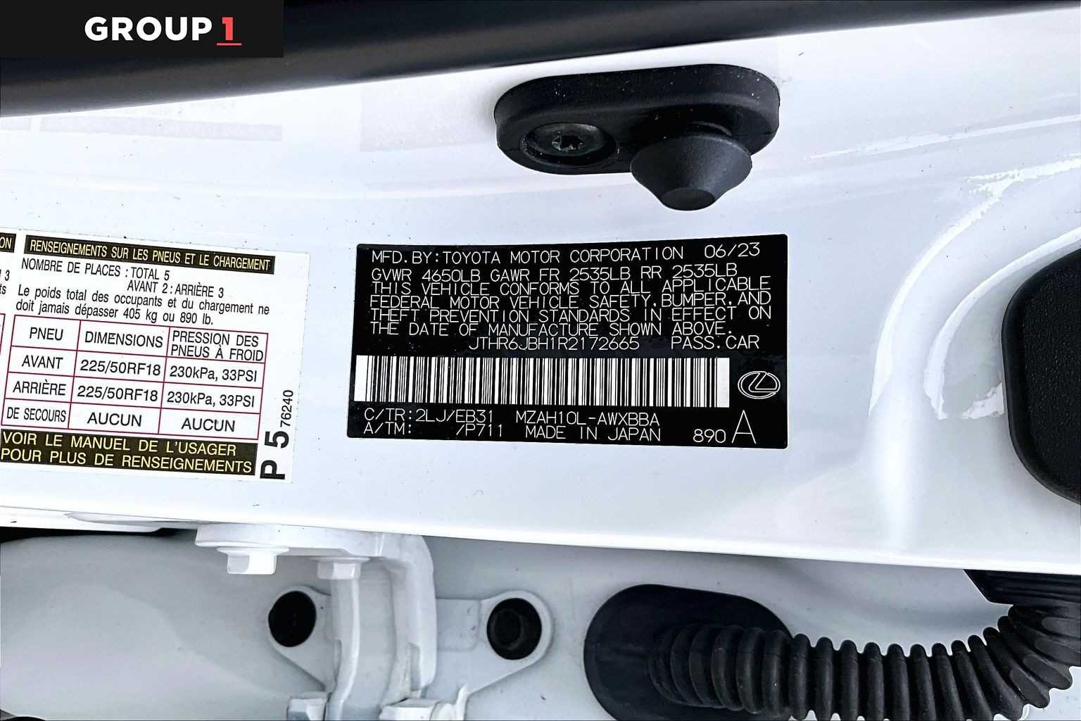 Certified Used 2024 ULTRA WHITE Lexus F SPORT Handling image 34