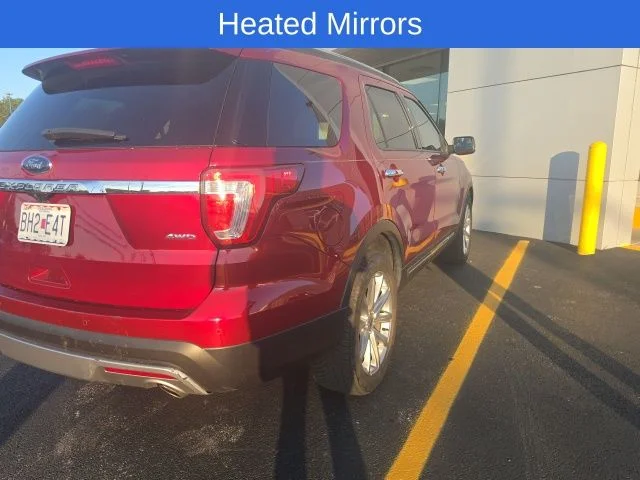 Used 2017 Ruby Red Metallic Ford Limited image 4