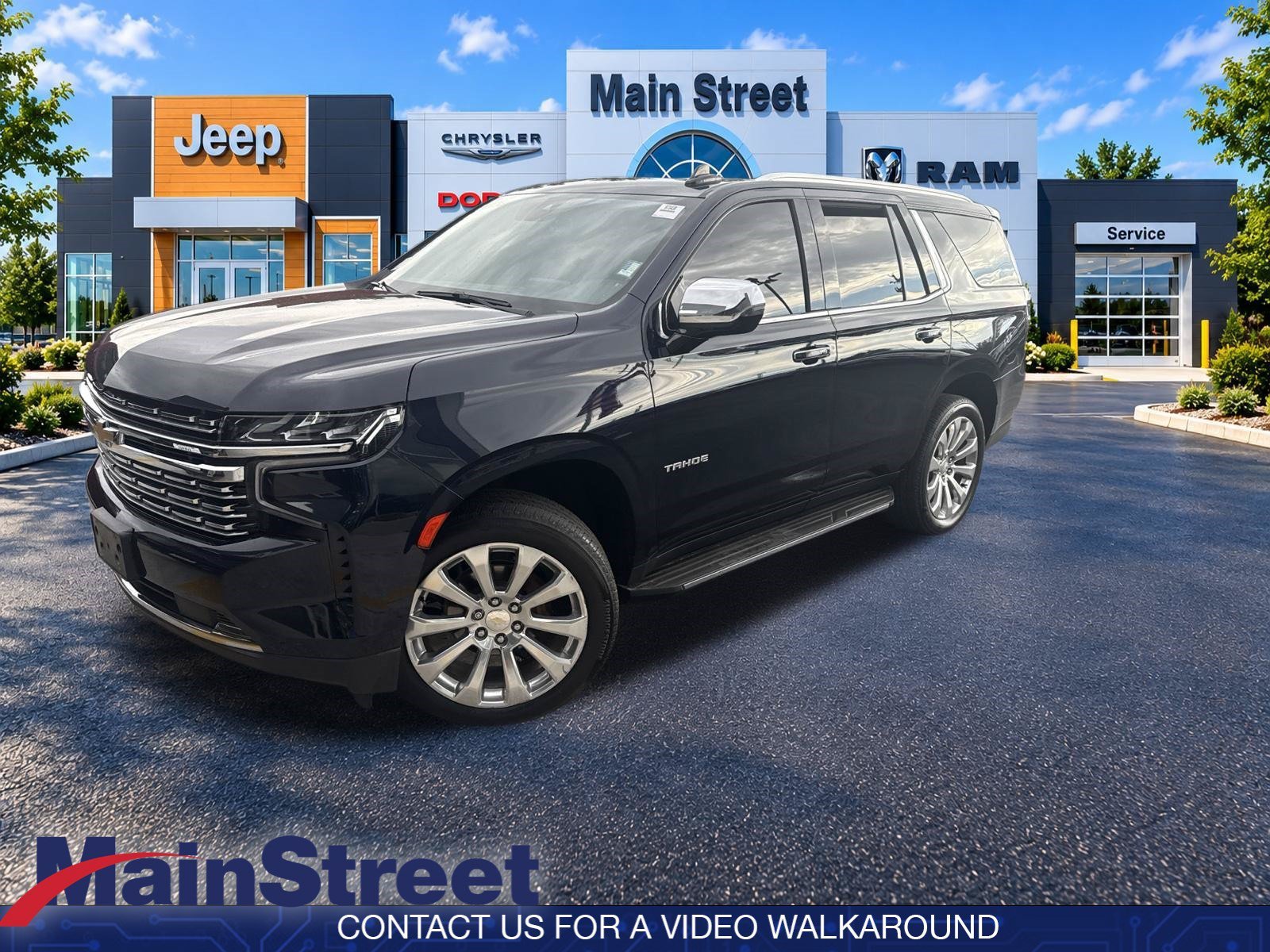 Used 2021 Chevrolet Tahoe Premier with VIN 1GNSKSKD9MR364313 for sale in Kansas City