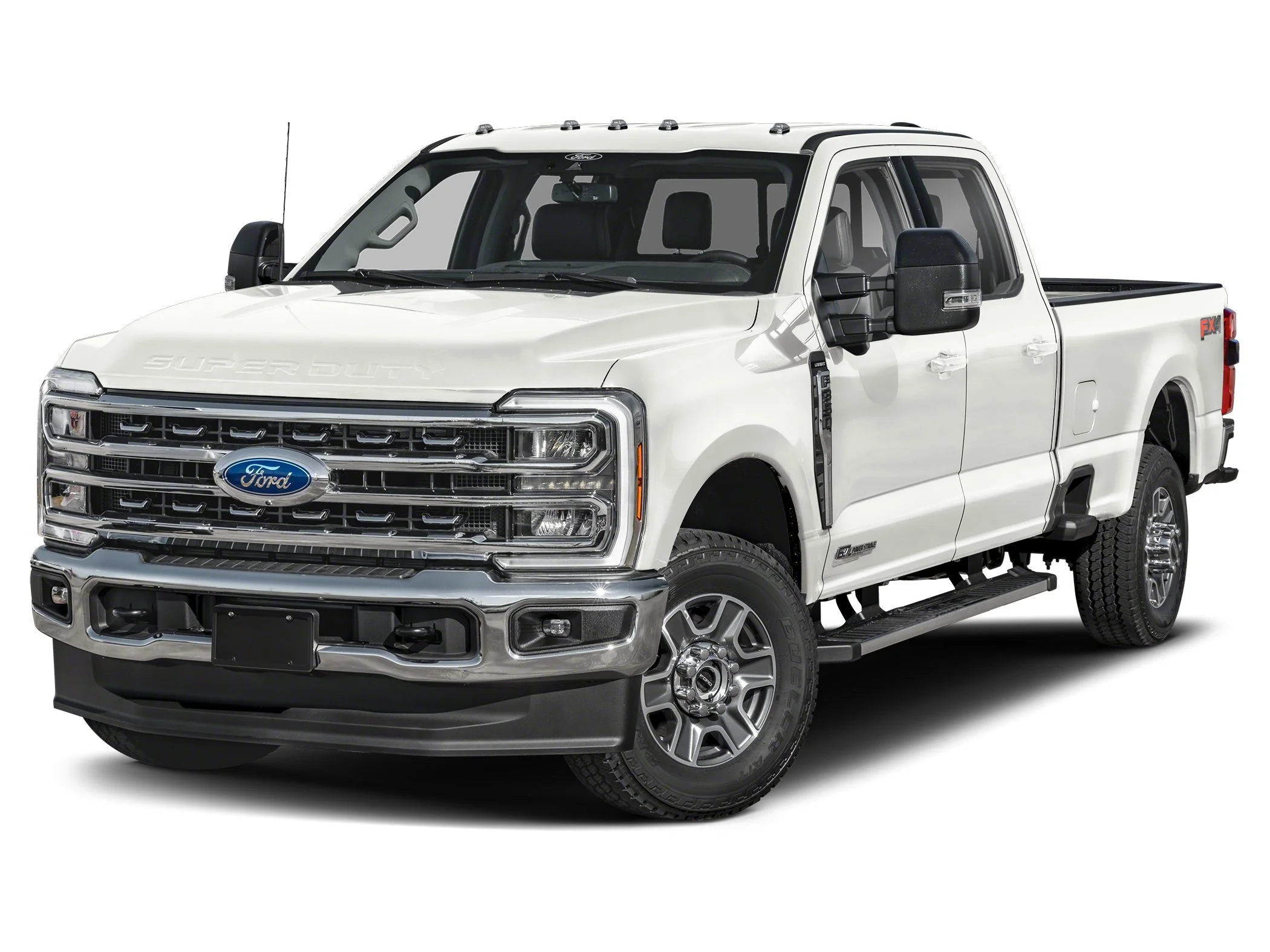 New 2026 Star White Metallic Tri-Coat Ford F-350&reg; Lariat&reg; image 1