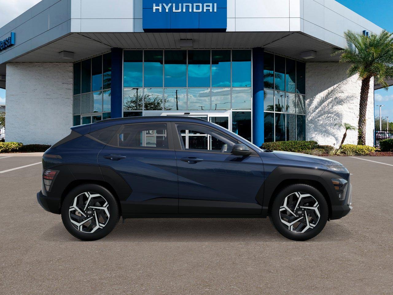 New 2026 Blue Hyundai SEL Premium FWD image 7