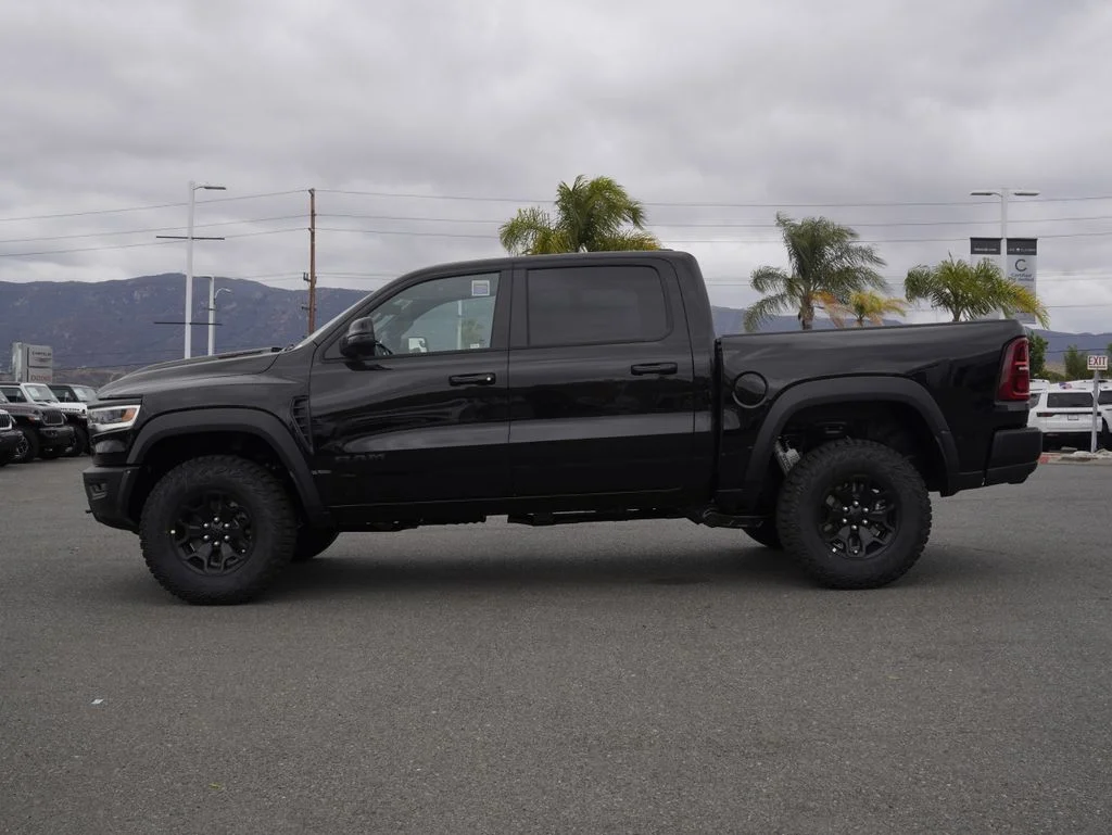 New 2026 Diamond Black Crystal Pearl-Coat Exterior Paint RAM RHO image 6