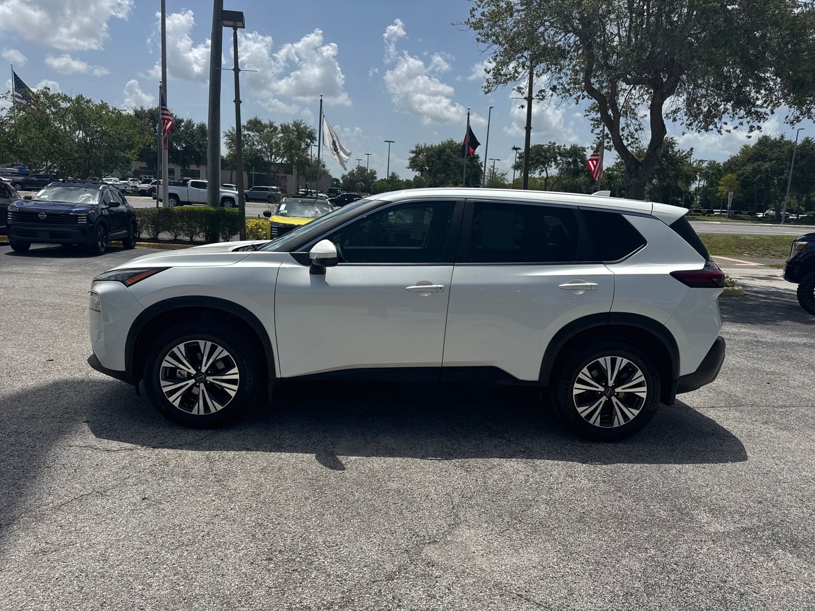 Certified Used 2023 White Nissan SV image 17