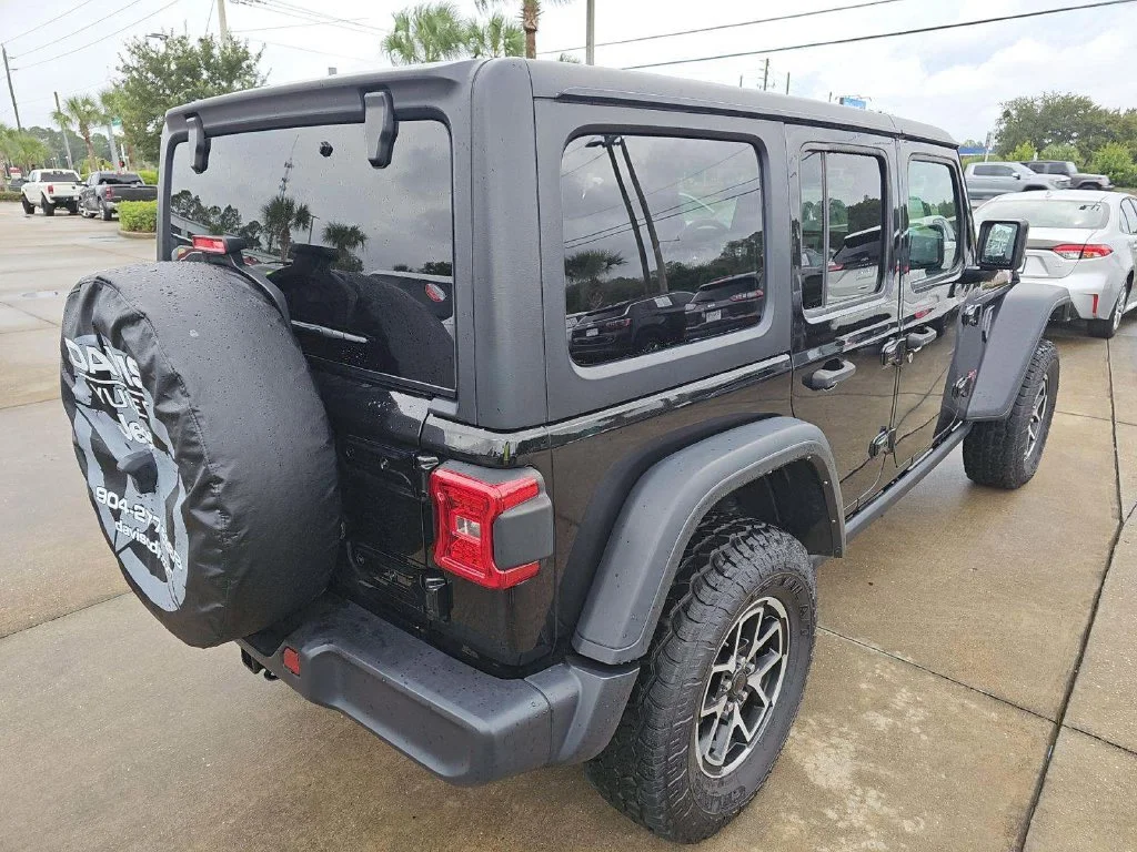 Used 2024 Black Jeep Rubicon image 2