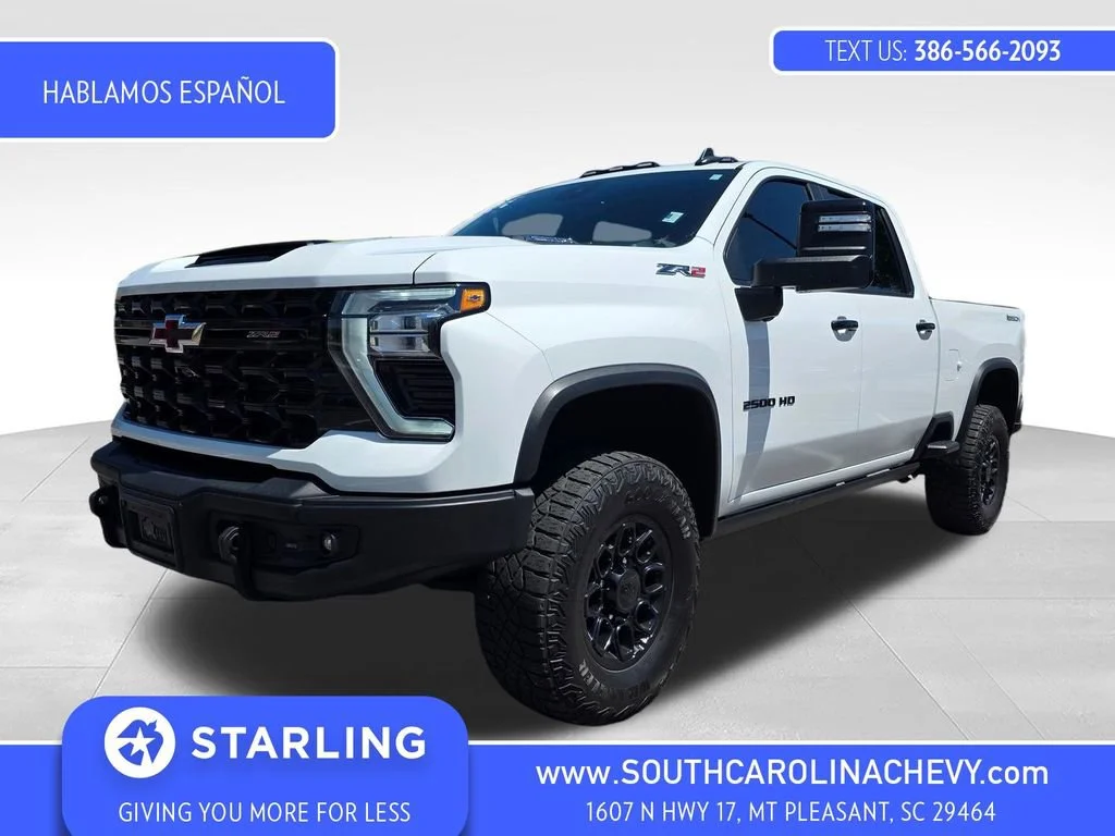 Used 2024 Summit White Chevrolet ZR2 image 1