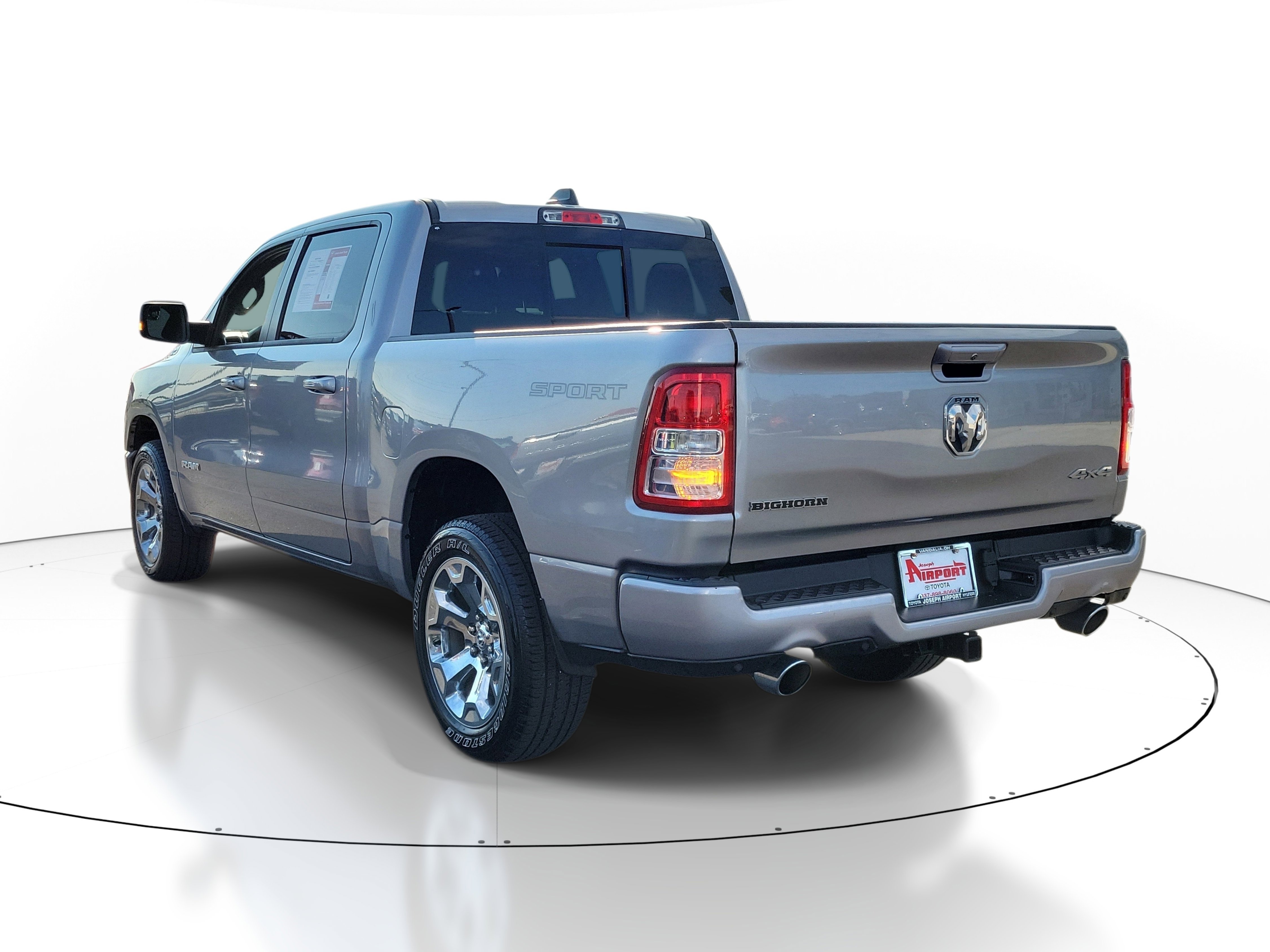 Used 2022 Billet Silver Metallic Clearcoat Ram Big Horn image 3