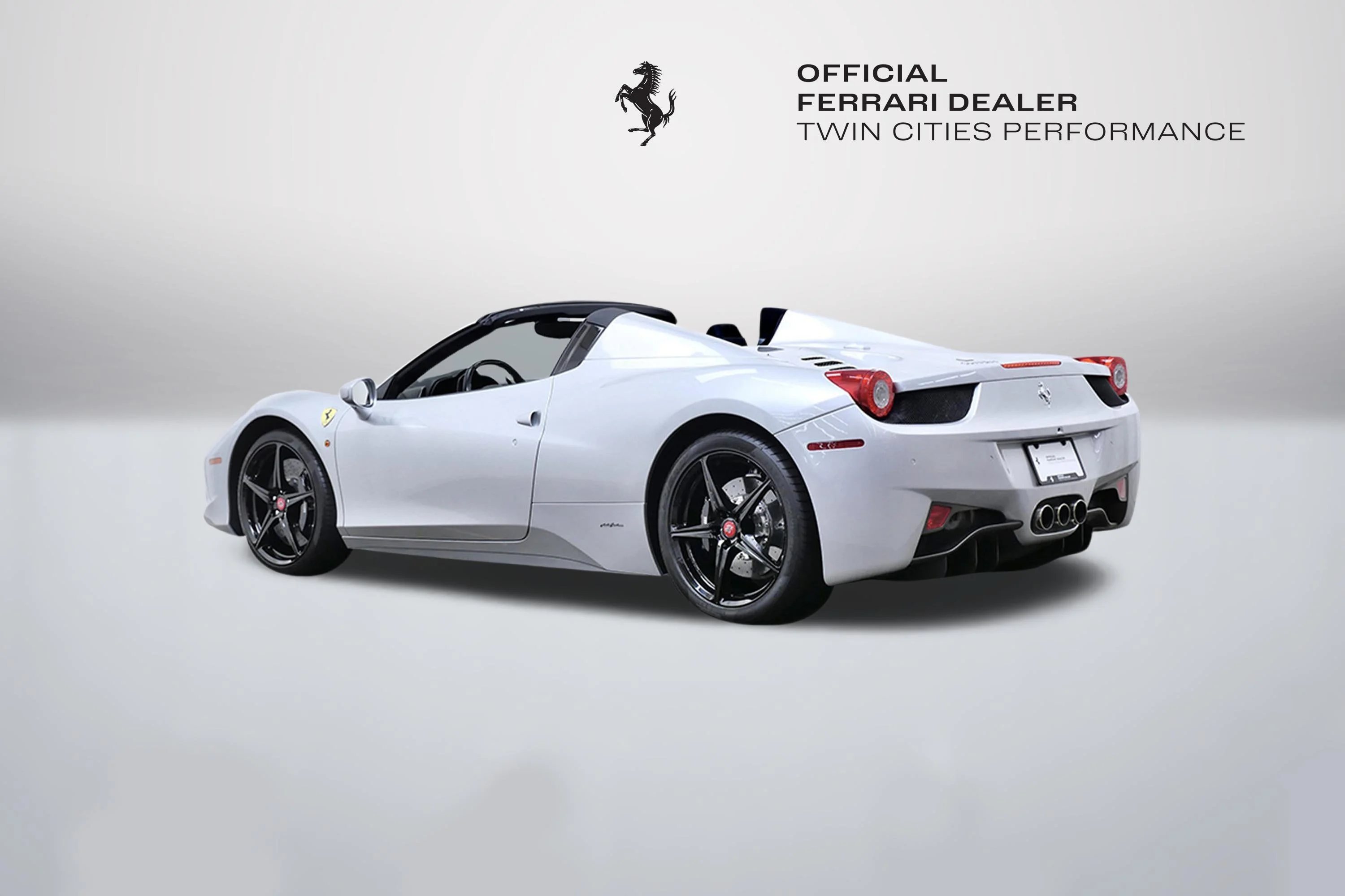Certified Pre-Owned 2013 Ferrari 458 Spider Base 2D Convertible in