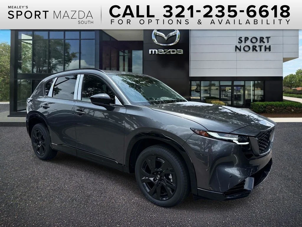 New 2026 Machine Gray Metallic Mazda 2.5 S Premium Plus AWD image 1